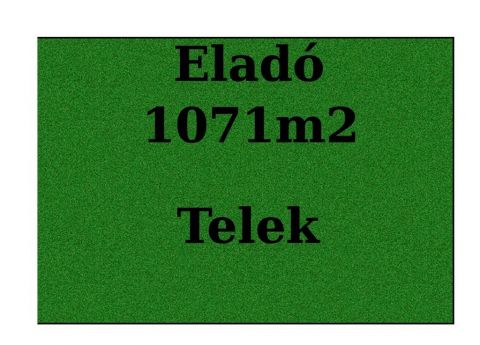 Eladó Telek 4400 Nyíregyháza , Levendula utca közelében