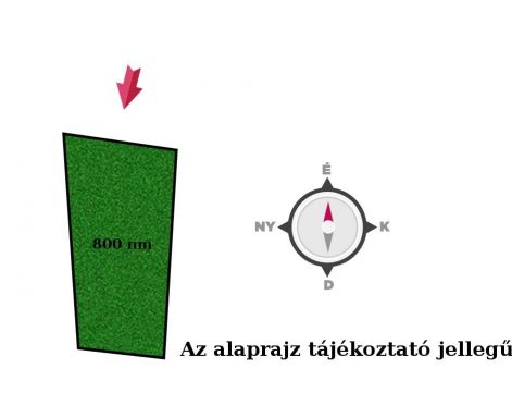 Eladó Telek 2621 Verőce 