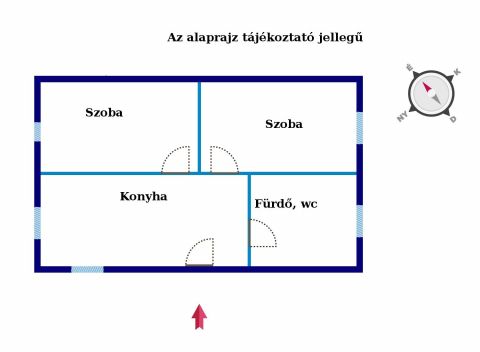 Eladó Ház 2360 Gyál Összközműves telken tégla házikó