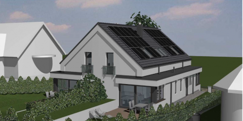 Eladó Ház 2083 Solymár Solymáron, újépítésű ház, csodás környezetben