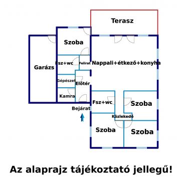 Eladó Ház 2330 Dunaharaszti Dunaharasztiban újépítésű, jó kialakítású, 5 szobás ikerház eladó