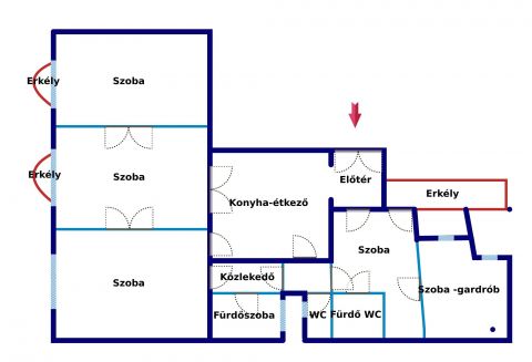 Eladó Lakás 1055 Budapest 5. kerület ***VILÁGÖRÖKSÉG RÉSZÉT KÉPEZŐ DUNA PARTON 5 SZOBÁS, DUPLA KOMFORTOS , KÉT ERKÉLYES NAGYPOLGÁRI LAKÁS