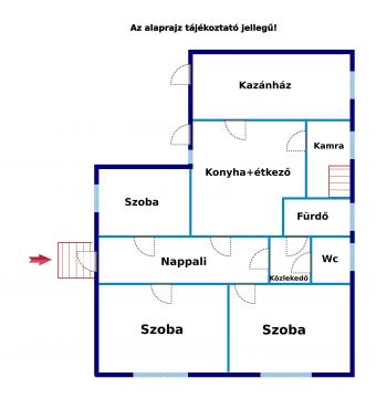 Eladó Ház 2721 Pilis Pilisen vasútállomás közelében 3 szobás családi ház eladó