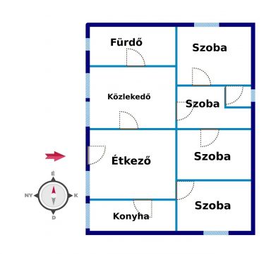 Eladó Ház 6085 Fülöpszállás Eladó Fülöpszálláson egy felújításra váró családi ház!