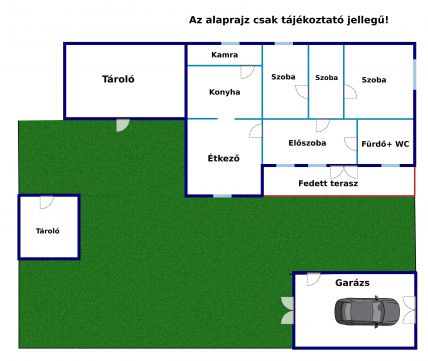 Eladó Ház 5100 Jászberény Jászberényben Kuckó óvoda mellet 3 szobás ház eladó