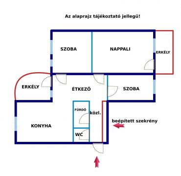 Eladó Lakás 1186 Budapest 18. kerület Gloriett Lakótelep szívében