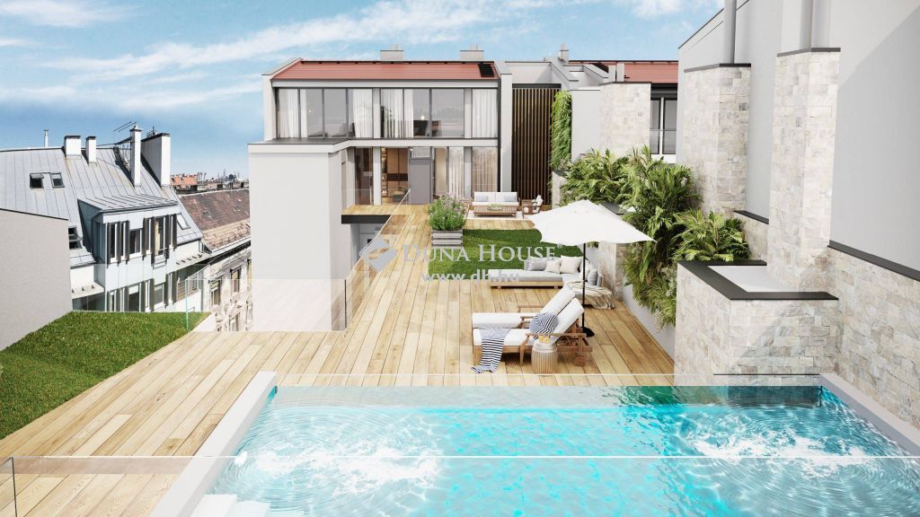1063 Budapest 6. kerület , Fantasztikus tetőtér projekt Terézvárosban — 1/12