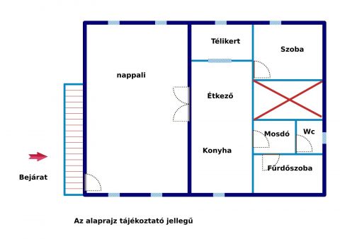 Eladó Lakás 6521 Vaskút , Vaskút központjában 