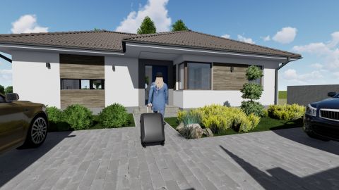 Eladó Ház 6000 Kecskemét , Kecskemét impozáns újépítésű részén eladó CSOK+ alkalmas családi ház