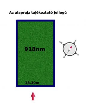Eladó Telek 8192 Hajmáskér Hajmáskér új parcellázású részén