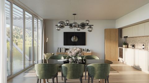 Eladó Lakás , Panorámás Luxus Apartmanok a Tiszánál