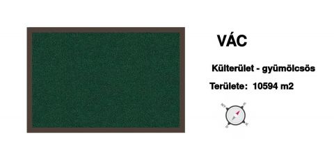 Eladó Telek 2600 Vác 