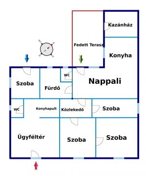 Eladó Ház 6100 Kiskunfélegyháza Lakóház és üzlethelyiség többféle hasznosítással