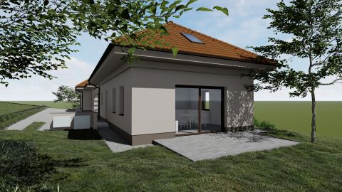 Eladó Ház 7634 Pécs , Magyarürögben új építésű ikerház
