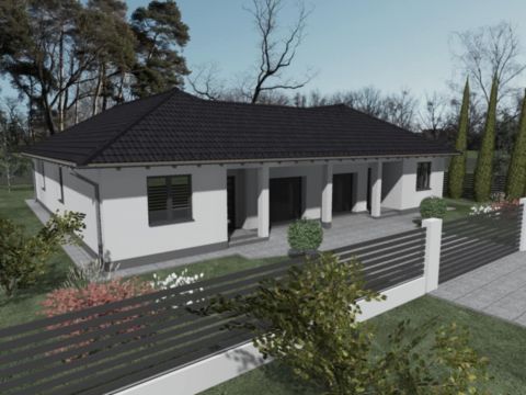 Eladó Ház 2314 Halásztelek Újépítésű ikerház