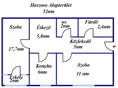 Eladó Lakás 5000 Szolnok 5000 Szolnok, Lakó övezet