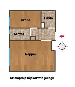 Eladó Lakás 1042 Budapest 4. kerület Újpest központi részén - azonnal költözhető