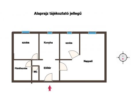 Eladó Lakás 8000 Székesfehérvár Belváros közeli