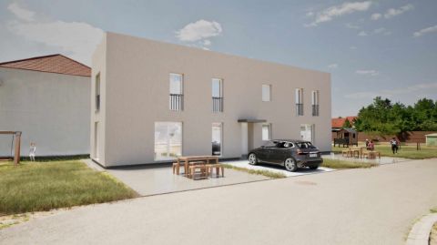 Eladó Ház 7630 Pécs , Újhegyen újépítésű ikerház