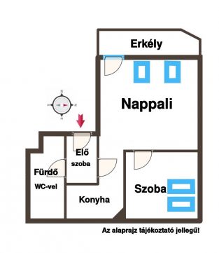 Eladó Lakás 1147 Budapest 14. kerület Barátságos TERASZOS fényes 2 szobás lakás Alsórákoson eladó!