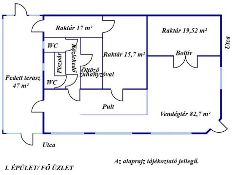 Eladó Vendéglátás 5083 Kengyel 5083 Kengyel, csendes