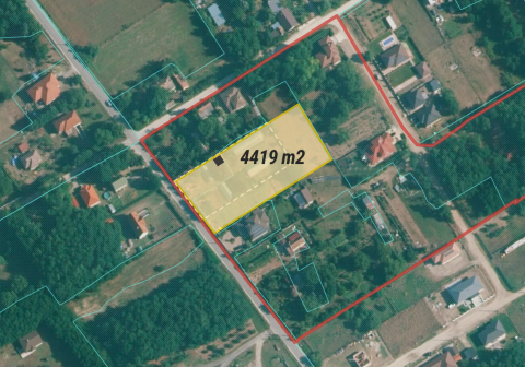 Eladó Telek 6035 Ballószög , Osztható 4419 m2-es telek,  25% beépíthetőség Ballószögben
