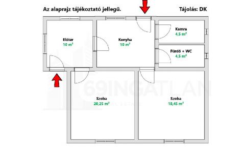 Eladó Ház 3458 Tiszakeszi 3458 Tiszakeszi, Csendes
