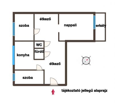 Kiadó Lakás 1106 Budapest 10. kerület Örsvezér térnél, 3 szobás, erkélyes berendezett lakás