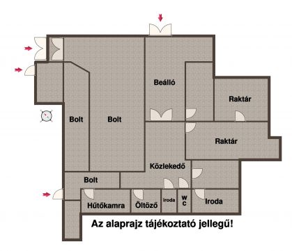 Kiadó Üzlethelyiség 1104 Budapest 10. kerület , Kiadó üzlethelyiség 