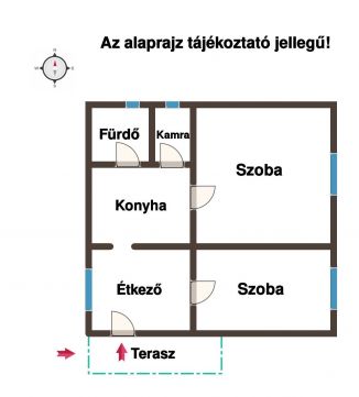 Eladó Ház 2490 Pusztaszabolcs Csendes környéken.