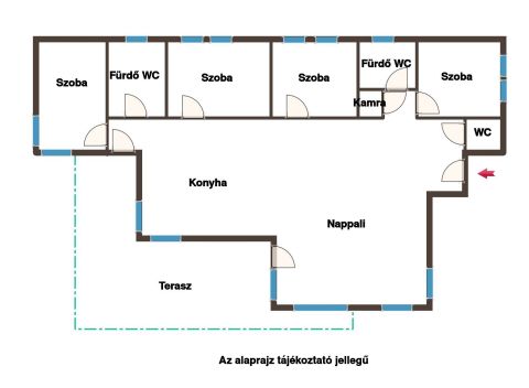 Eladó Ház 2017 Pócsmegyer Panorámás egyszintes új épitésű családi ház- nappali+ 4 háló