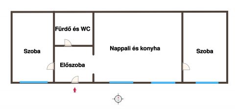 Eladó Lakás 1078 Budapest 7. kerület Városligetnél nappali + 2 hálós lakás LIGETVÁROSBAN