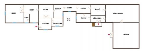 Eladó Ház 1239 Budapest 23. kerület 922 m²-es telek, 400 m² beépített területtel, M0 közelében