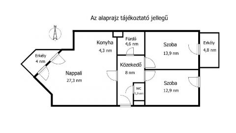 Eladó Lakás 1142 Budapest 14. kerület 1142 Budapest 14, Alsórákos