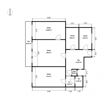 Eladó Lakás 1055 Budapest 5. kerület Bérlővel együtt eladó - BUY TO RENT
