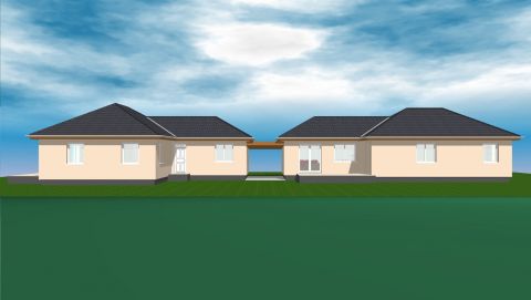 Eladó Ház 2243 Kóka Kókán Új építésű ingatlanok között.