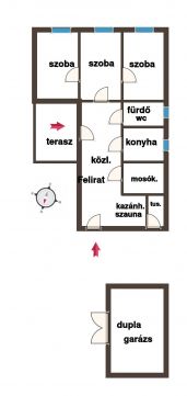 Eladó Ház 6200 Kiskőrös Eladó Kiskőrösön a Kossuth lajos utcában egy családiház!