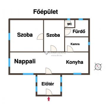 Eladó Ház 6100 Kiskunfélegyháza 2008-as építésű tanya felújított vendégházzal