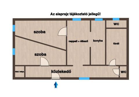 Eladó Ház 9155 Lébény Faiskola utca közelében