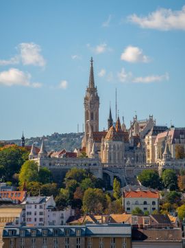 Eladó Lakás 1054 Budapest 5. kerület Mátyás templomra, Citadellára Panorámás nagy teraszos lakás