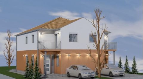 Eladó Ház 1222 Budapest 22. kerület , ÚJ ÉPÍTÉSŰ, NAPPALI + 4 HÁLÓS IKERHÁZ A HŐS UTCA KÖZELÉBEN