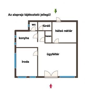 Eladó Üzlethelyiség 1196 Budapest 19. kerület Vas Gereben utca