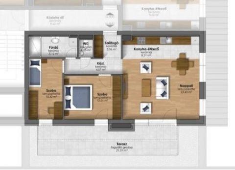 Eladó Lakás 9700 Szombathely Kiara Garden lakópark