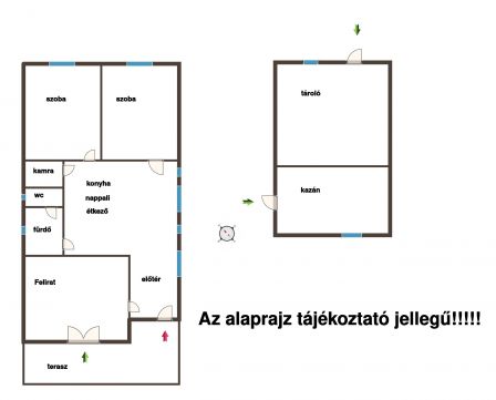 Eladó Ház 7041 Vajta KIVÉTELES LEHETŐSÉG VAJTA KÖZEPÉN!!!