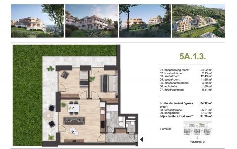 Eladó Lakás 1038 Budapest 3. kerület , Csillaghegy 