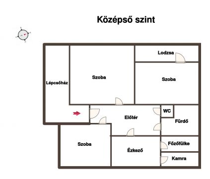 Eladó Ház 7628 Pécs Családi házas részén eladó 3 szintes családi ház. 