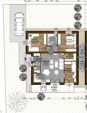 Eladó Ház 2440 Százhalombatta NAPPALI + 2 HÁLÓS ÚJ ÉPÍTÉSŰ IKERHÁZ DUNAFÜREDEN