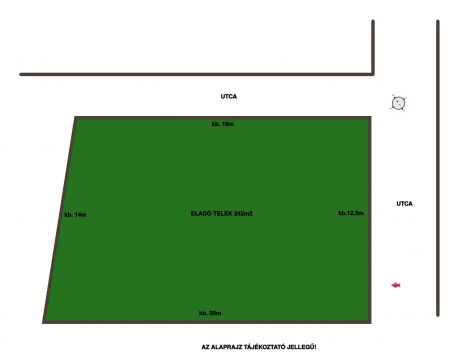 Eladó Telek 2254 Szentmártonkáta Kivételes, központi lokáció!!!