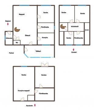 Eladó Ház 6500 Baja Bajaszentistván csendes környékén