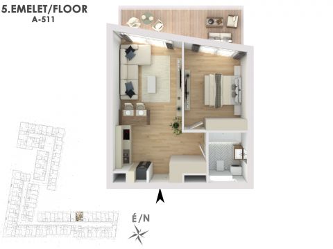 Eladó Lakás 1138 Budapest 13. kerület Lakópark a Duna partján: Otthonod a vízparti életstílus közepén!